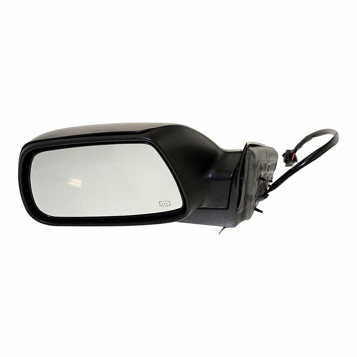 2005-2008 Jeep Grand Cherokee Rear Driver Side Door Mirror, ch1320221. Front view.