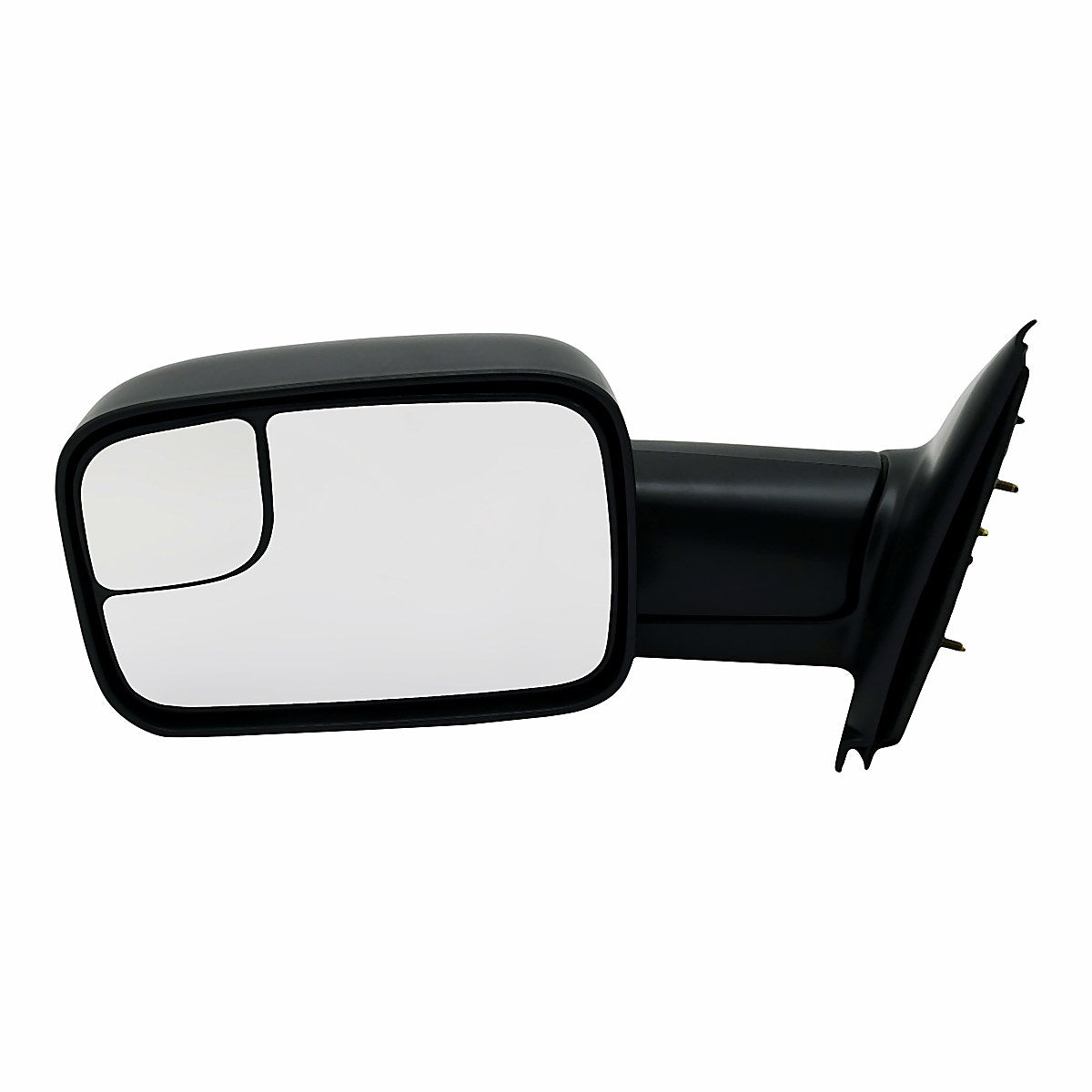 2002-2008 Dodge RAM 1500 Rear Driver Side Door Mirror, ch1320227. Front view.