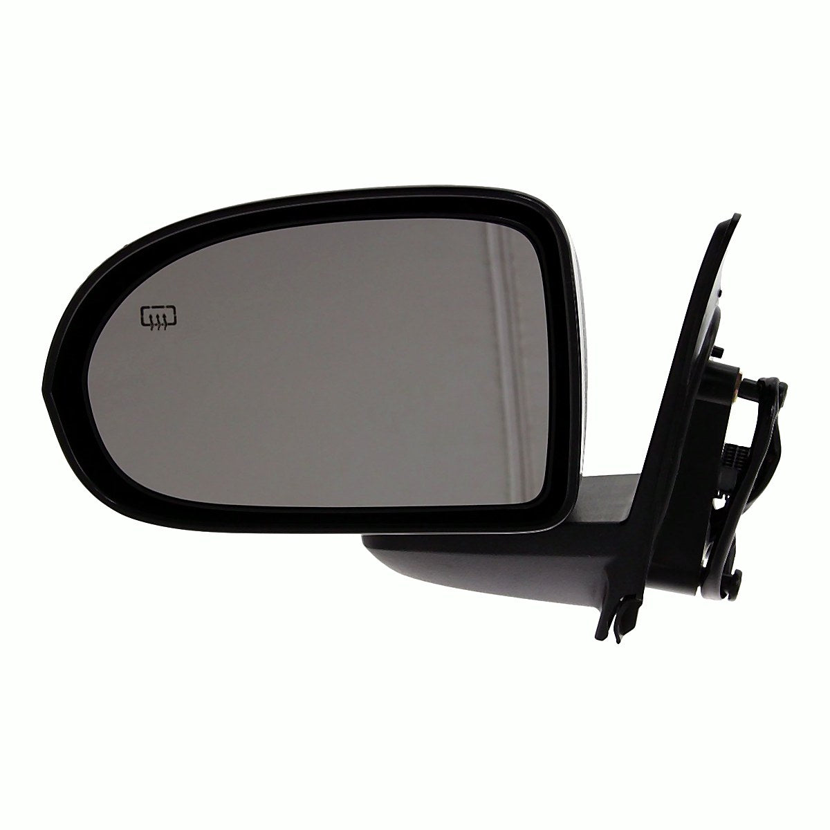 2007-2016 Jeep Compass Rear Driver Side Door Mirror, ch1320262. Front view.
