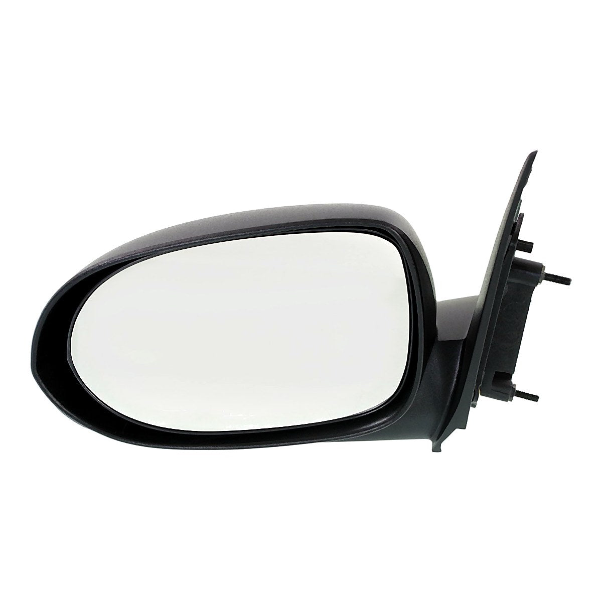 2007-2012 Dodge Caliber Rear Driver Side Door Mirror, ch1320264. Front view.