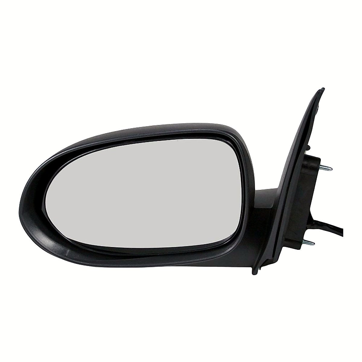2007-2012 Dodge Caliber Rear Driver Side Door Mirror, ch1320265. Front view.