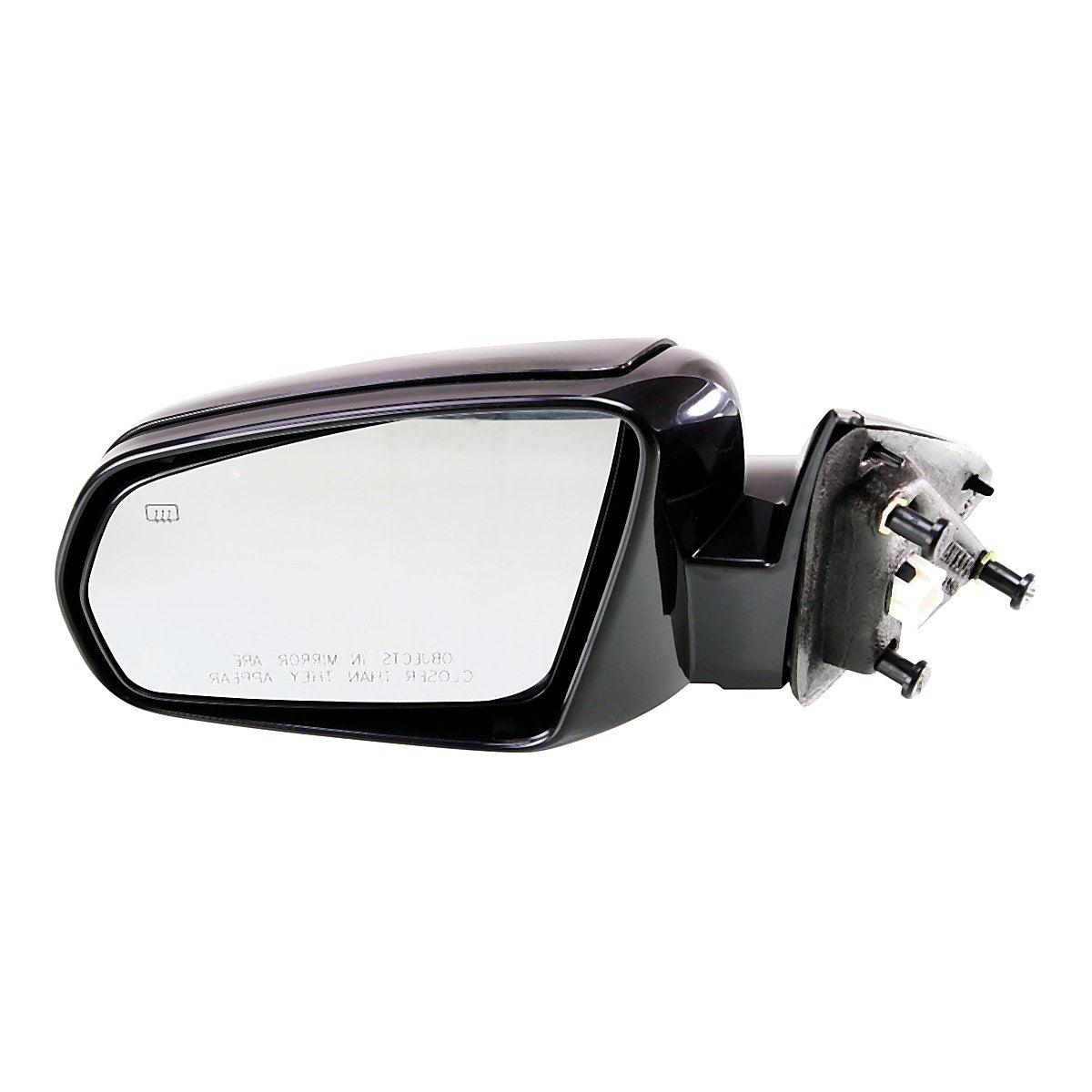 2007-2009 Chrysler Sebring Sedan Rear Driver Side Door Mirror, ch1320270. Front view.