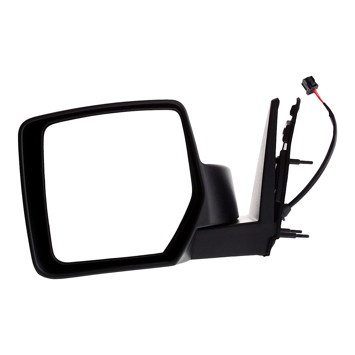 2007-2011 Dodge Nitro Rear Driver Side Door Mirror, ch1320277. Front view.