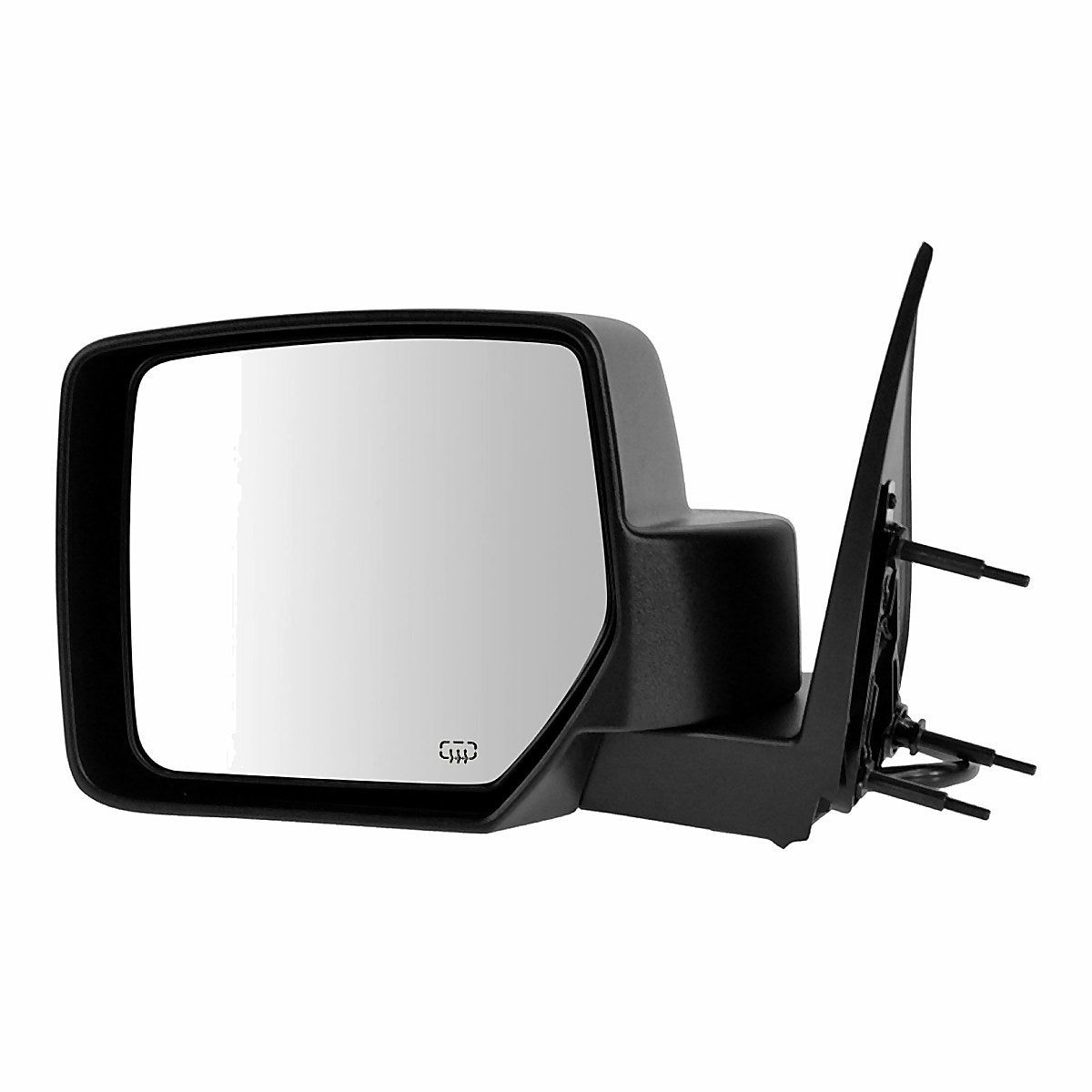 2008-2012 Jeep Liberty Rear Driver Side Door Mirror, ch1320280. Front view.
