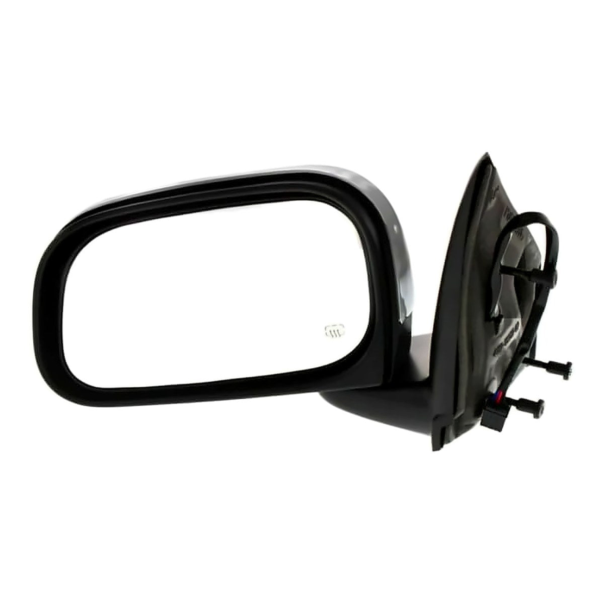 2007-2009 Chrysler Aspen Rear Driver Side Door Mirror, ch1320285. Front view.