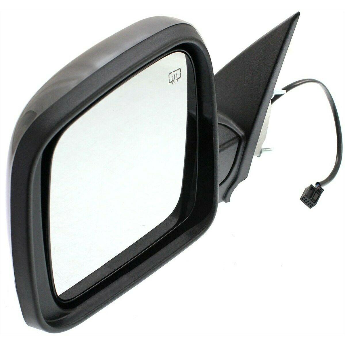 2011-2017 Dodge Durango Mirror Driver Side Power , CH1320348. Precision fitment for collision repair.