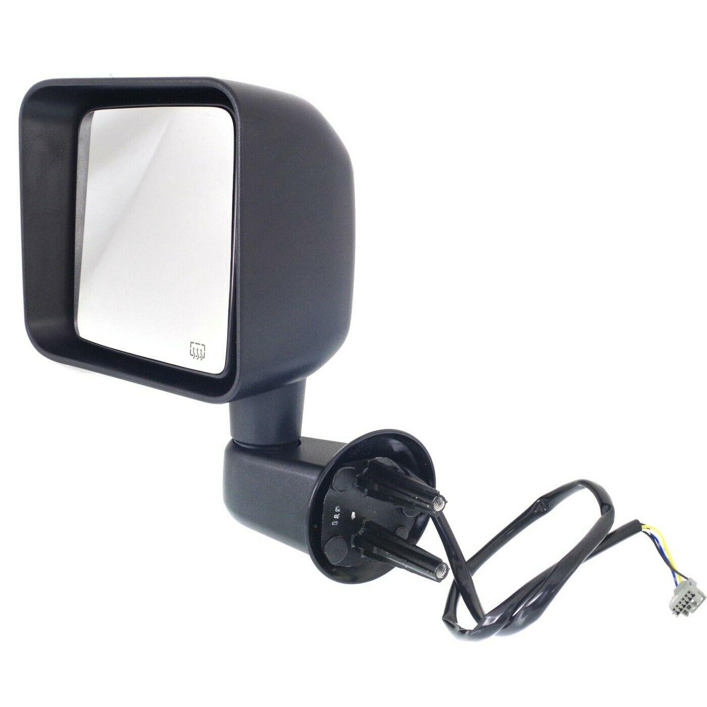 2014 Jeep Wrangler Mirror Driver Side Power , CH1320372. Durable and impact-resistant.