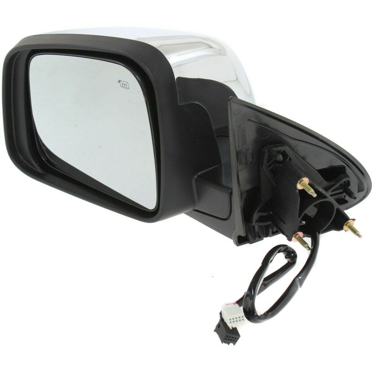 2011-2022 Dodge Durango Mirror Driver Side Power , CH1320377. Designed for OEM alignment.