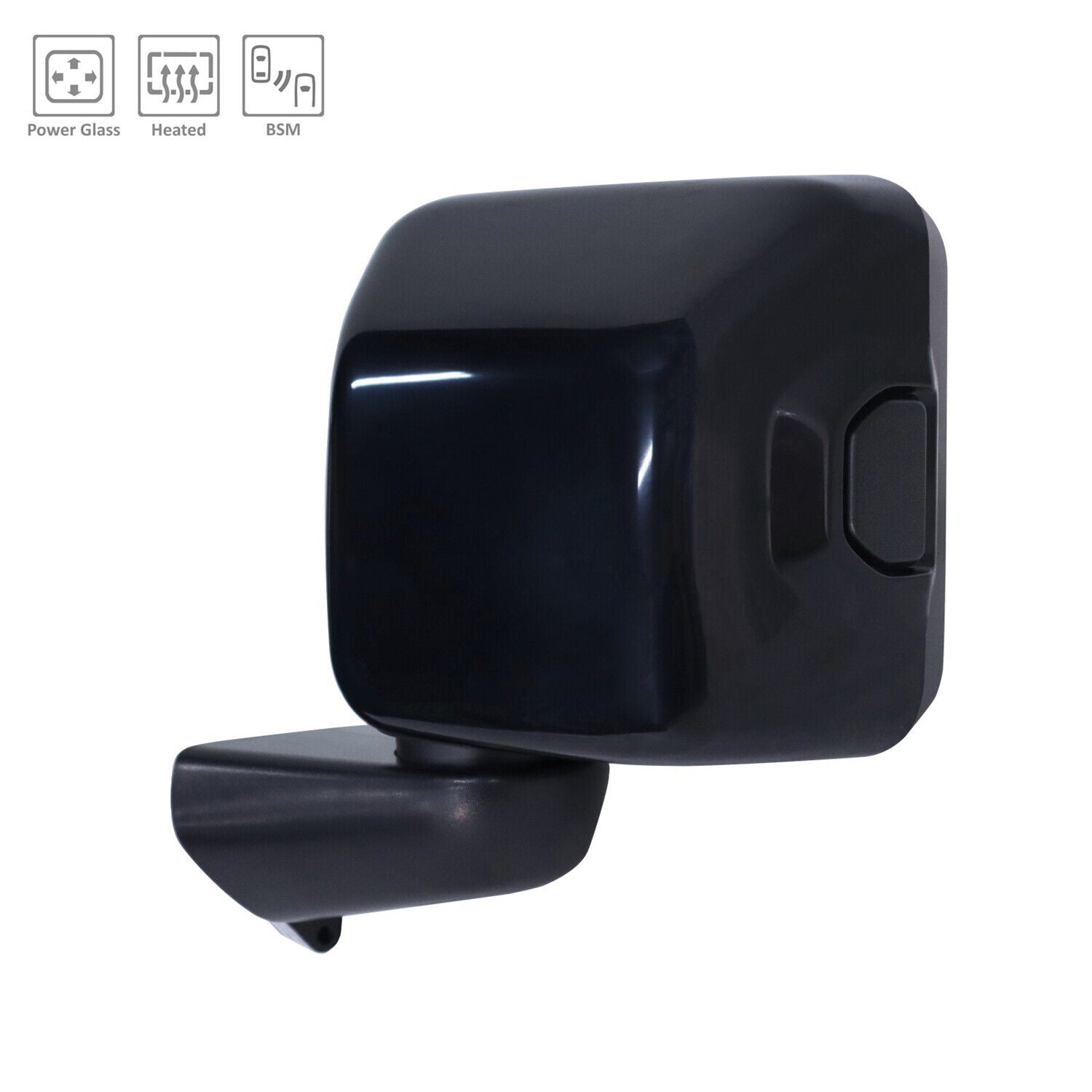 2018-2023 Jeep Wrangler Mirror Driver Side Power , CH1320527. Professional-grade auto body part.