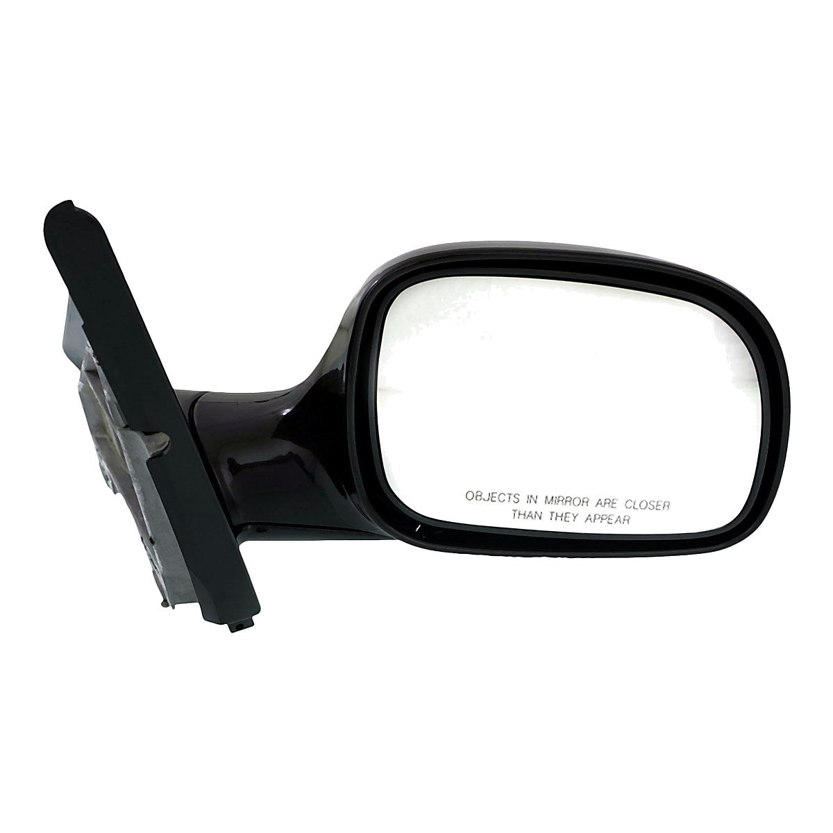 1996-2000 Dodge Caravan Rear Passenger Side Door Mirror, ch1321110. Front view.