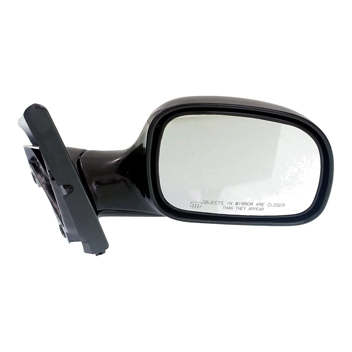 1996-2000 Dodge Caravan Rear Passenger Side Door Mirror, ch1321141. Front view.