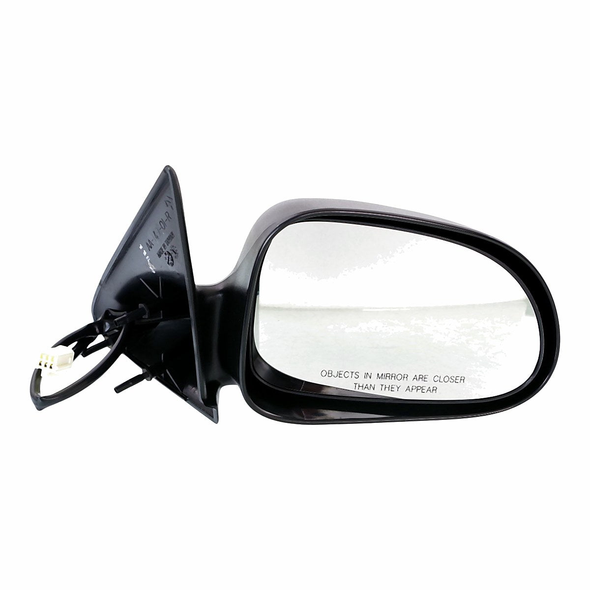 1997-2000 Dodge Dakota Rear Passenger Side Door Mirror, ch1321157. Front view.