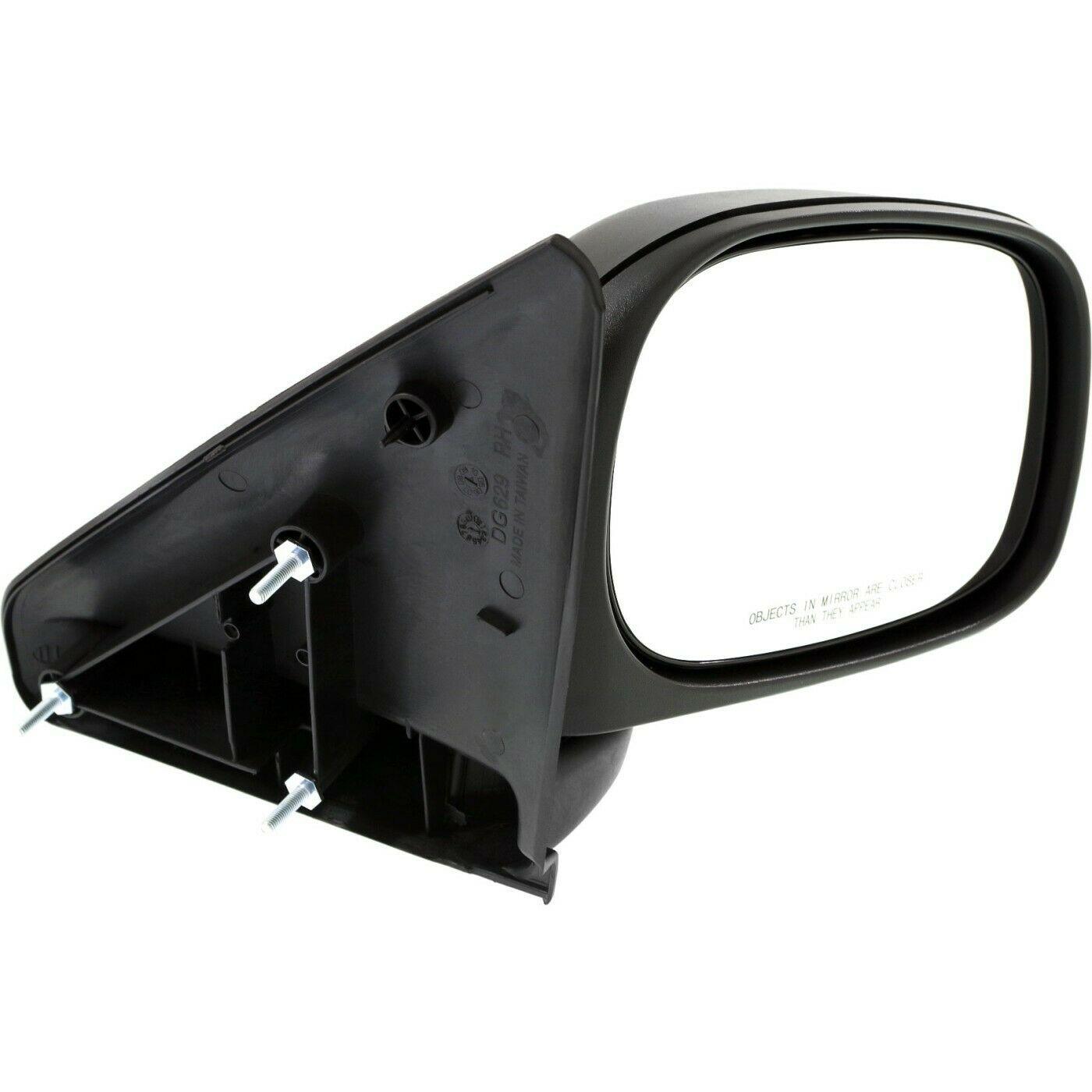 2003-2009 Dodge Ram 3500 Mirror Passenger Side Manual , CH1321202. Professional-grade auto body part.