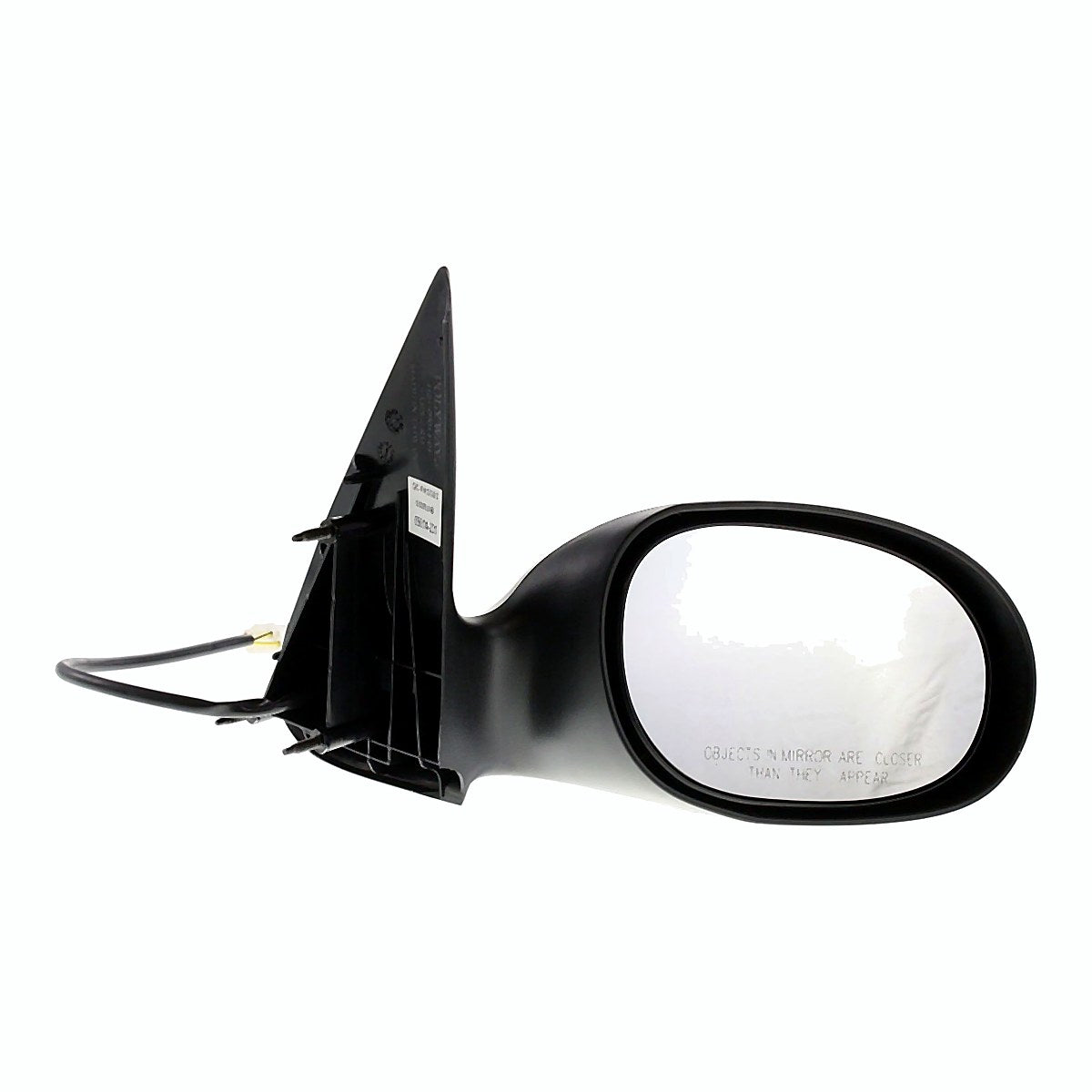 2001-2003 Chrysler Pt Cruiser Rear Passenger Side Door Mirror, ch1321207. Front view.