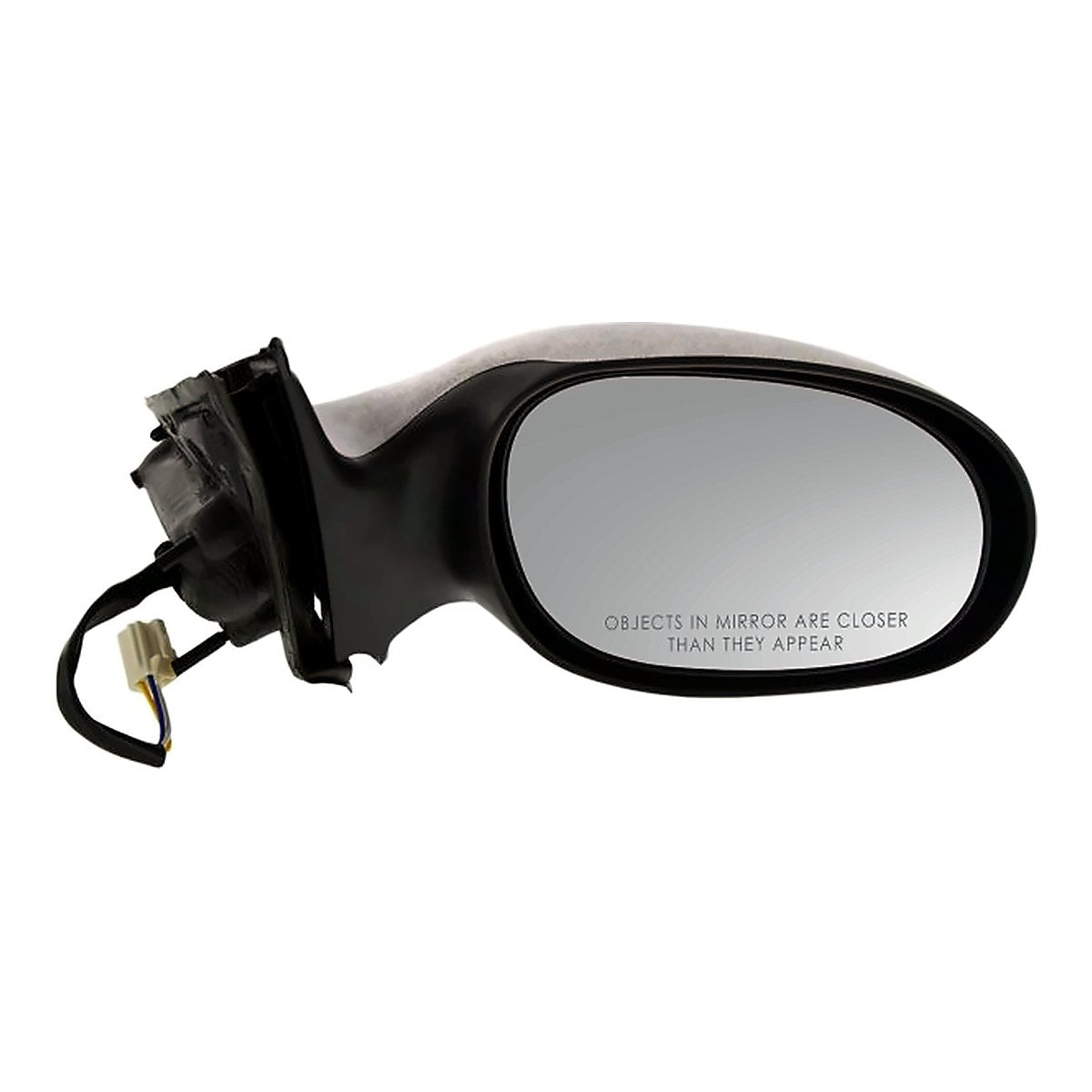 2001-2006 Dodge Stratus Sedan Rear Passenger Side Door Mirror, ch1321211. Front view.