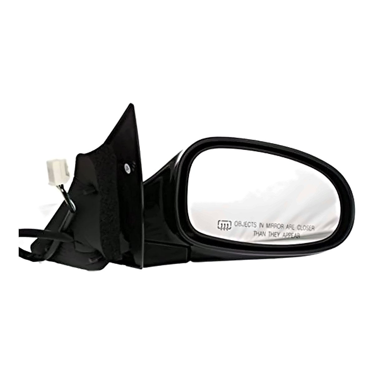 1996-2000 Chrysler Sebring Convertible Rear Passenger Side Door Mirror, ch1321214. Front view.