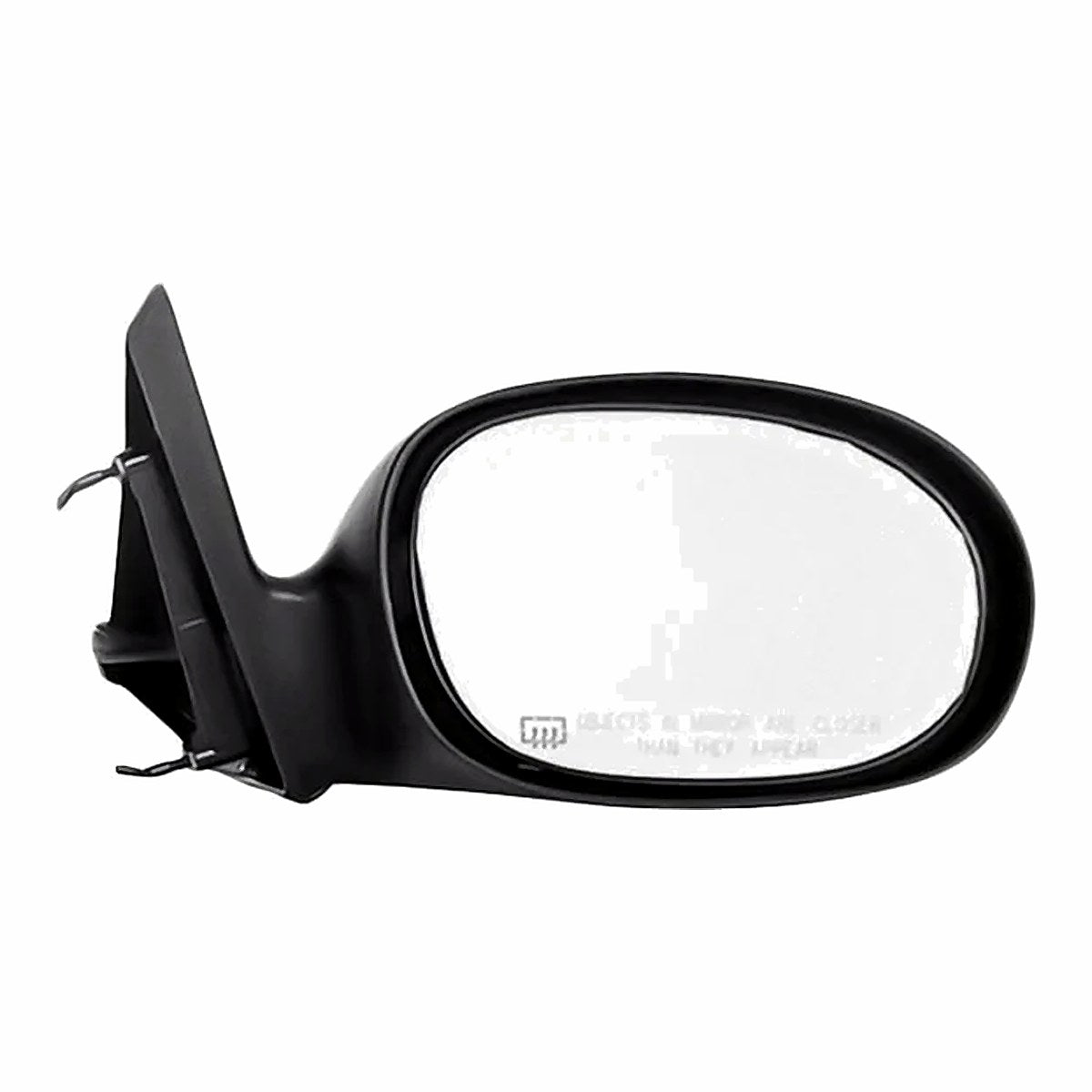 1999-2000 Chrysler 300M Rear Passenger Side Door Mirror, ch1321216. Front view.