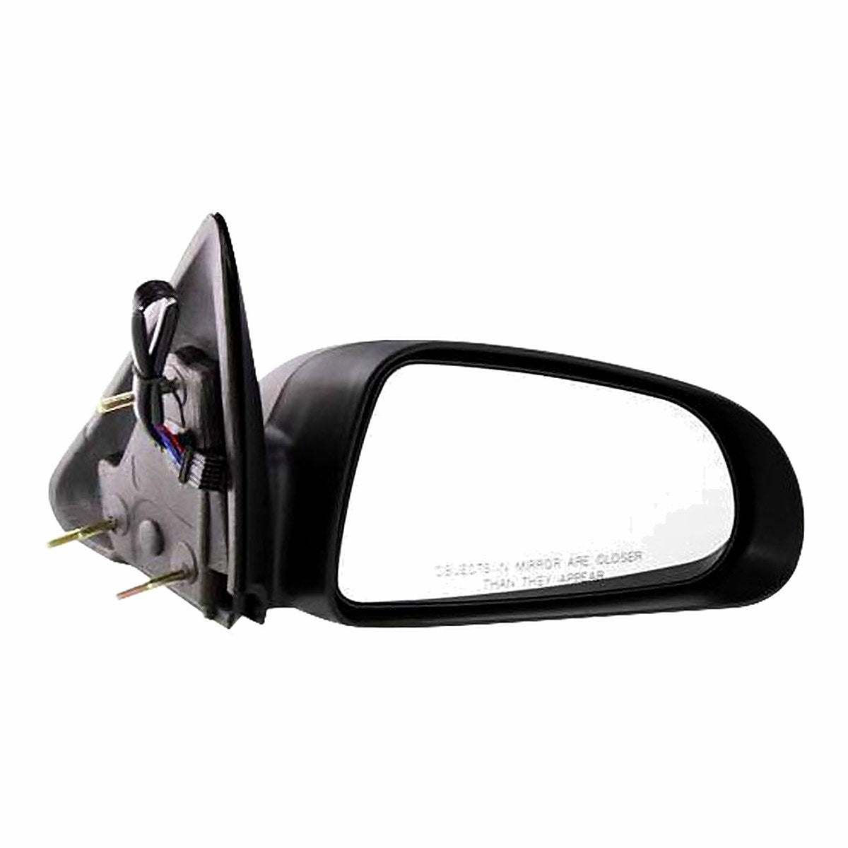 2006-2009 Mitsubishi Raider Rear Passenger Side Door Mirror, ch1321220. Front view.