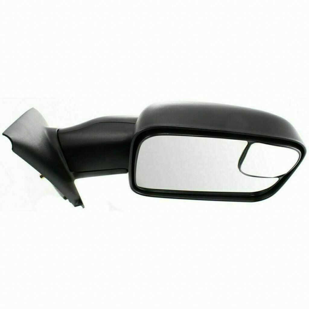 2003-2009 Dodge Ram 2500 Mirror Passenger Side Manual , CH1321227. OEM-quality exterior component.