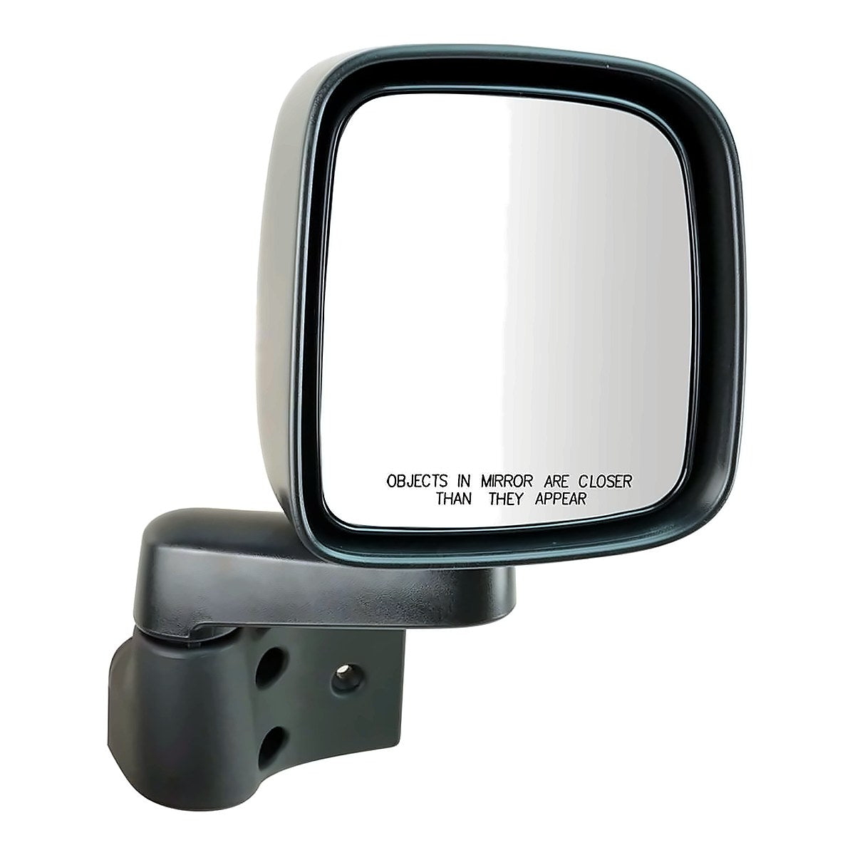2003-2006 Jeep Wrangler Rear Passenger Side Door Mirror, ch1321240. Front view.
