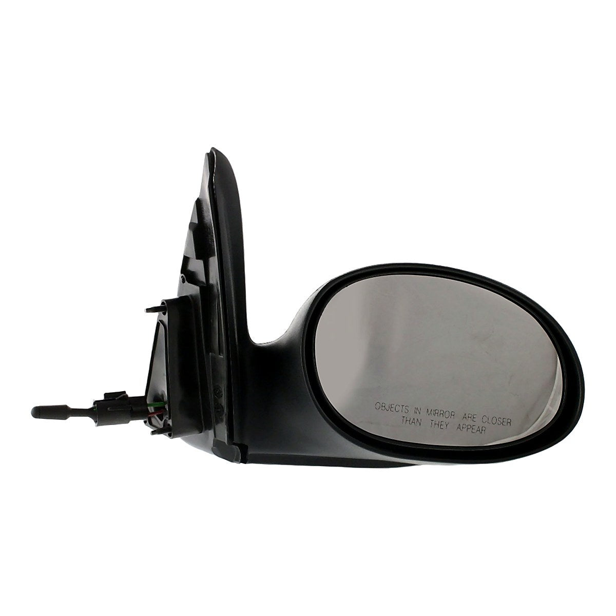 2004-2009 Chrysler Pt Cruiser Rear Passenger Side Door Mirror, ch1321260. Front view.