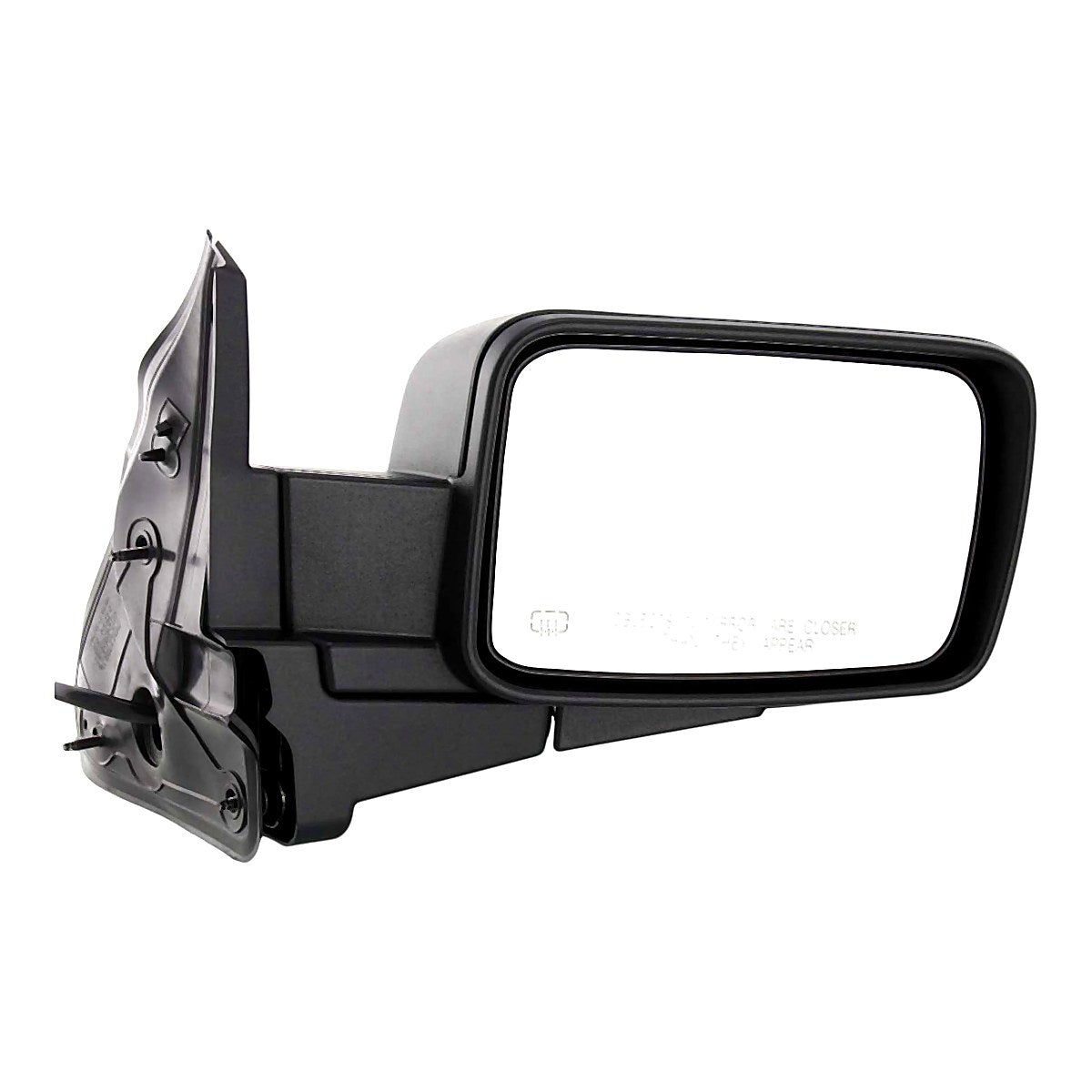 2006-2010 Jeep Commander Rear Passenger Side Door Mirror, ch1321267. Front view.