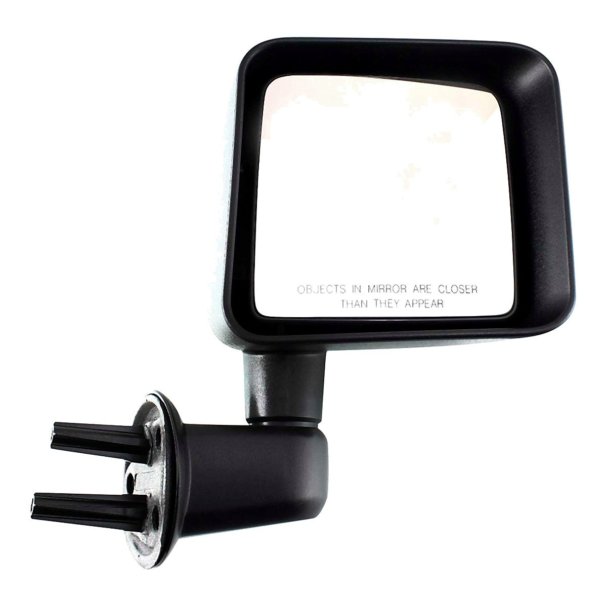 2007-2017 Jeep Wrangler Rear Passenger Side Door Mirror, ch1321271. Front view.