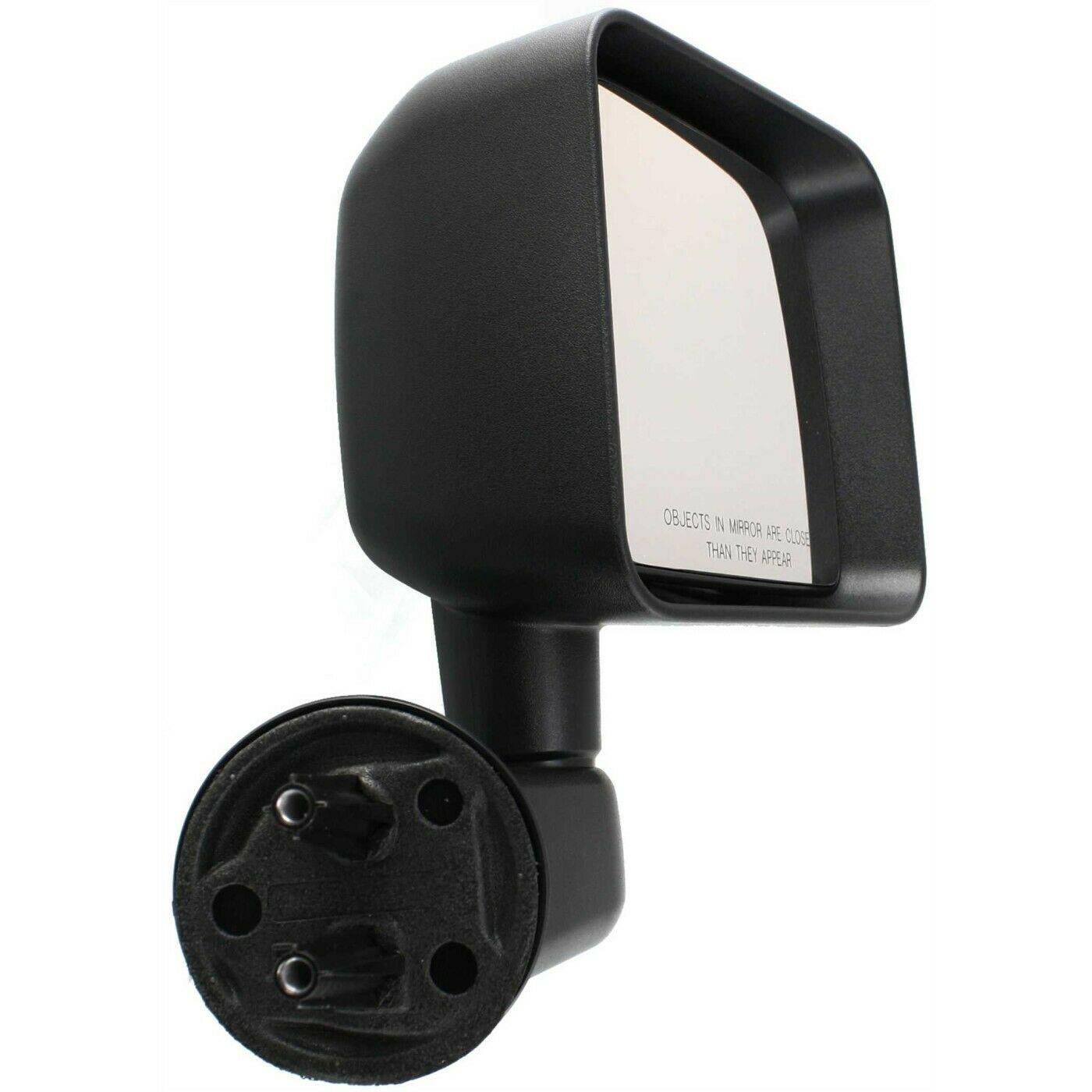 2007-2017 Jeep Wrangler Mirror Passenger Side Manual , CH1321271. Made with quality materials.