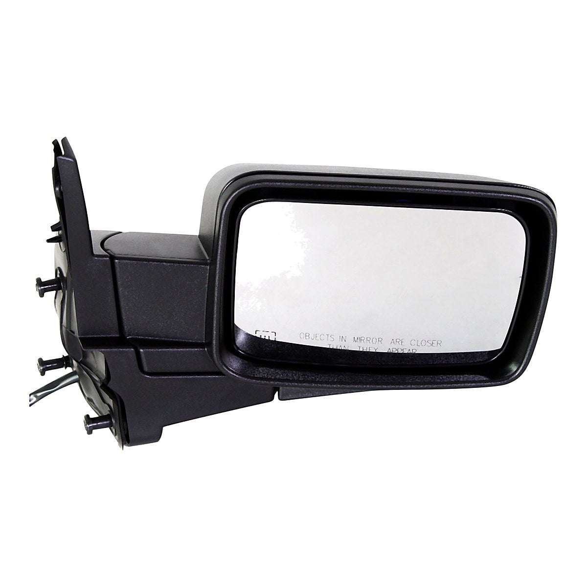 2006-2008 Jeep Commander Rear Passenger Side Door Mirror, ch1321276. Front view.