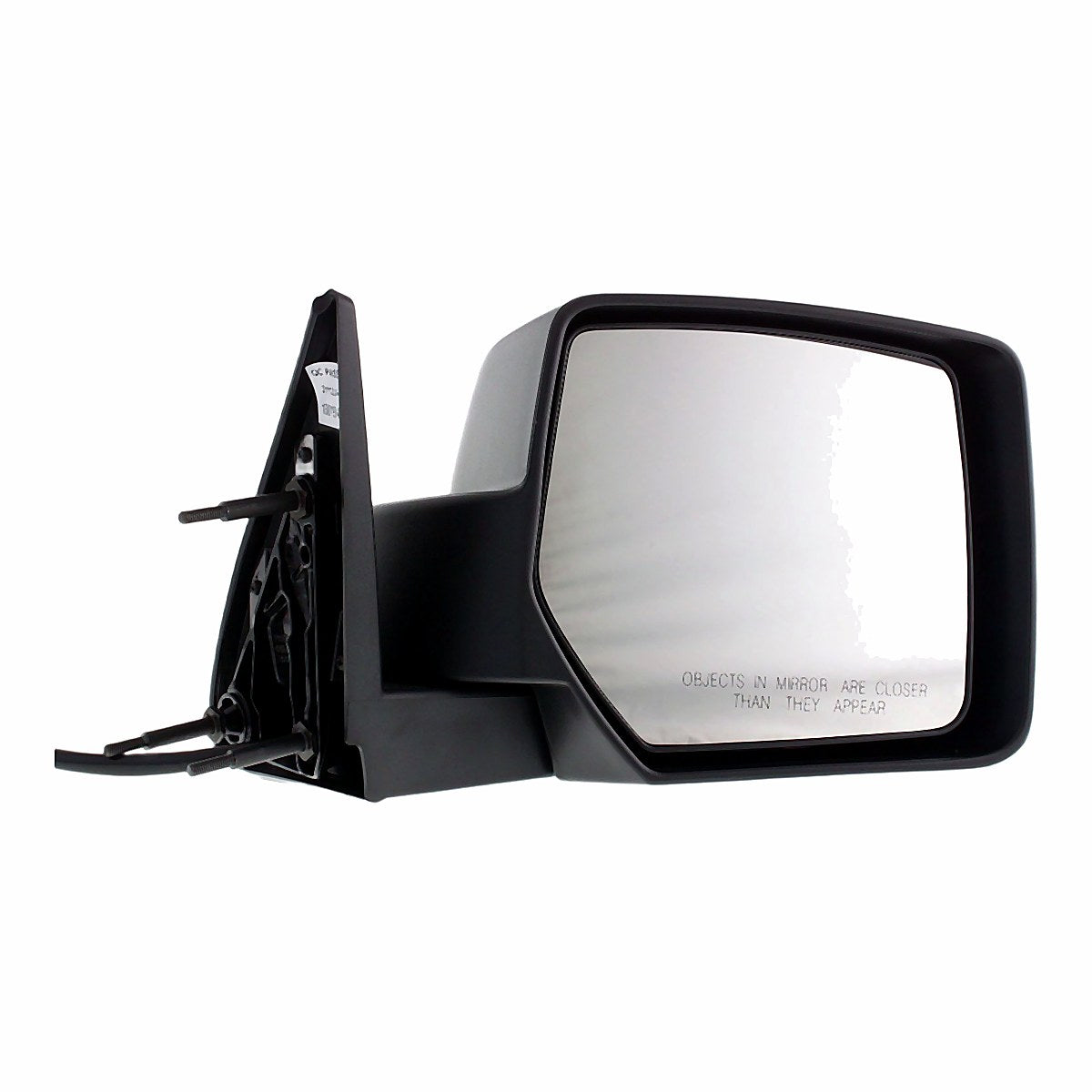 2007-2011 Dodge Nitro Rear Passenger Side Door Mirror, ch1321277. Front view.