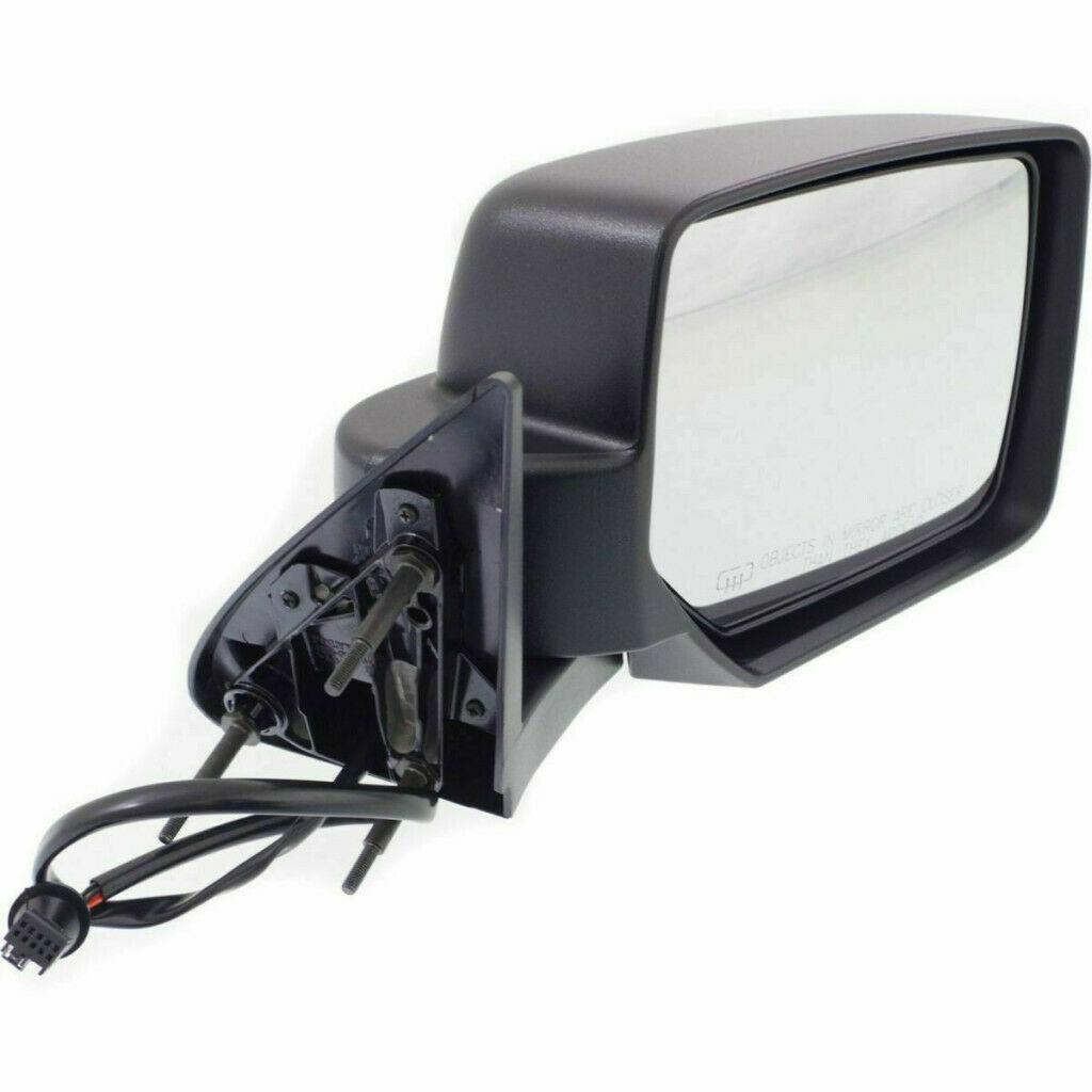 2007-2011 Dodge Nitro Mirror Passenger Side Power , CH1321278. Side view of the replacement part.