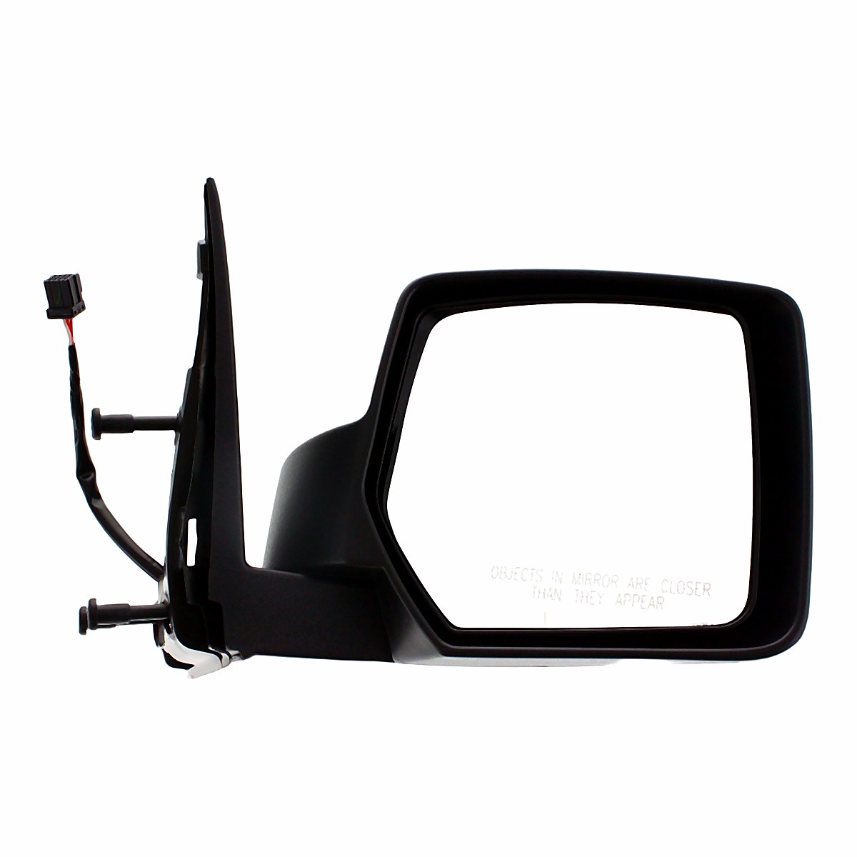 2008-2009 Jeep Liberty Rear Passenger Side Door Mirror, ch1321279. Front view.