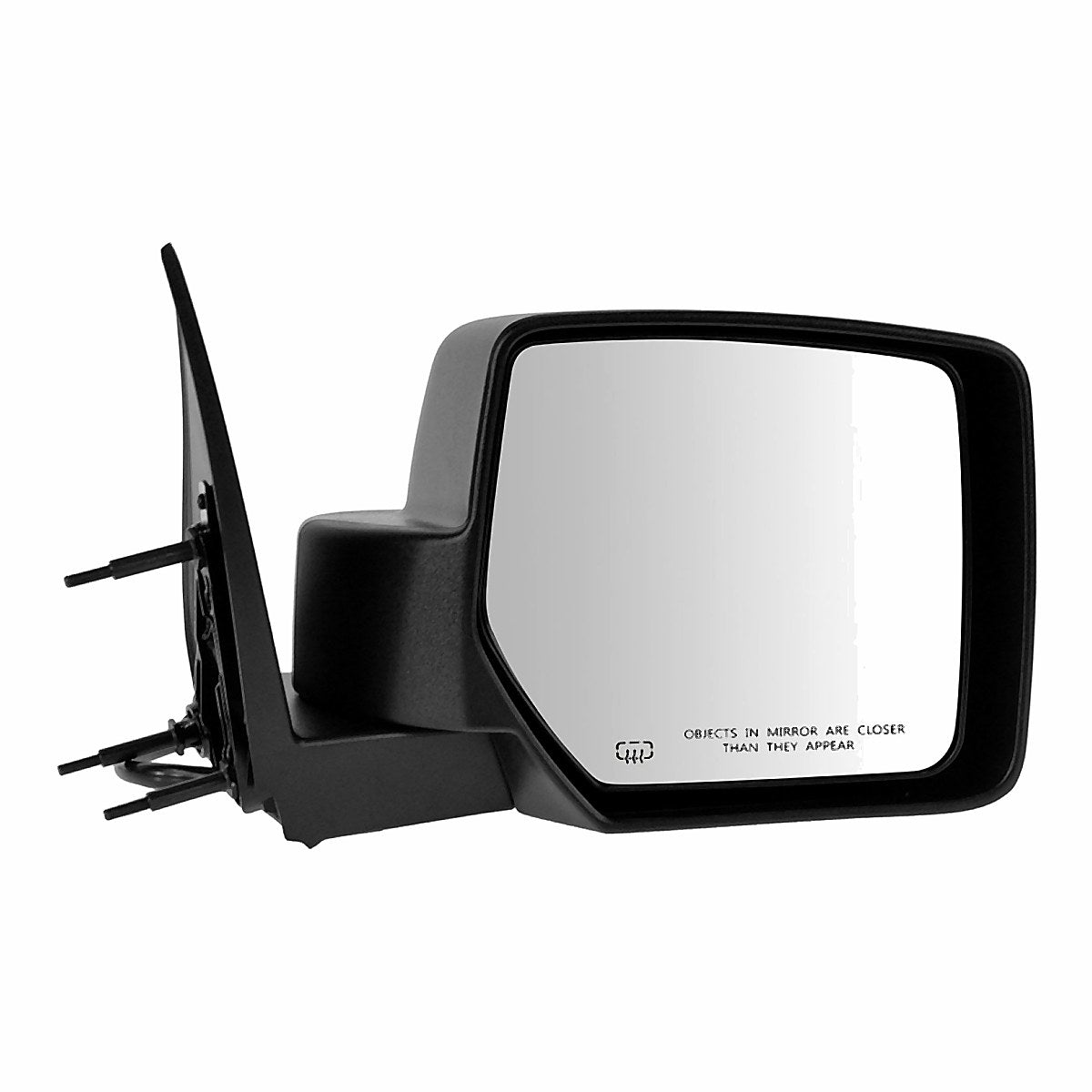 2008-2012 Jeep Liberty Rear Passenger Side Door Mirror, ch1321280. Front view.