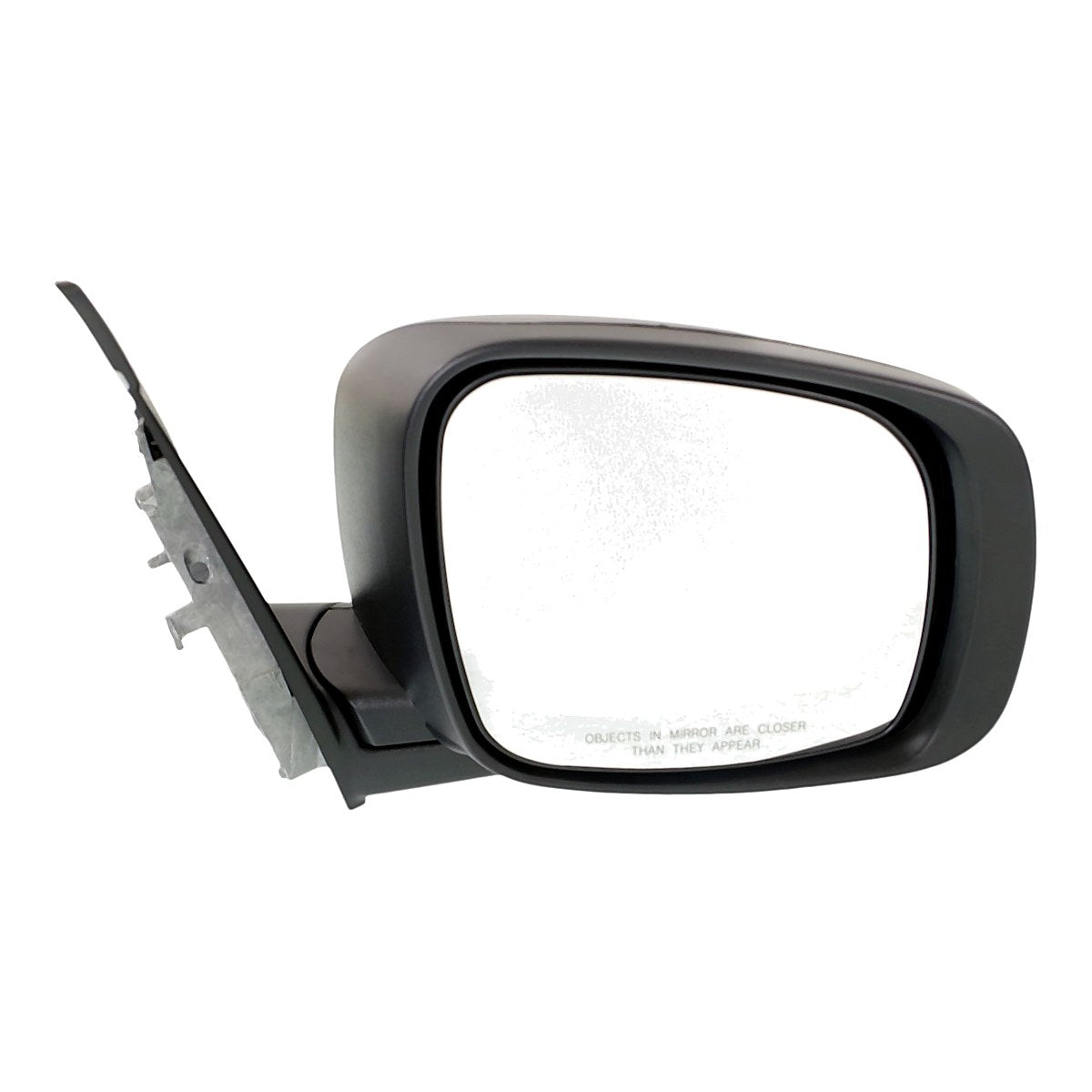 2008-2010 Dodge Caravan Rear Passenger Side Door Mirror, ch1321289. Front view.