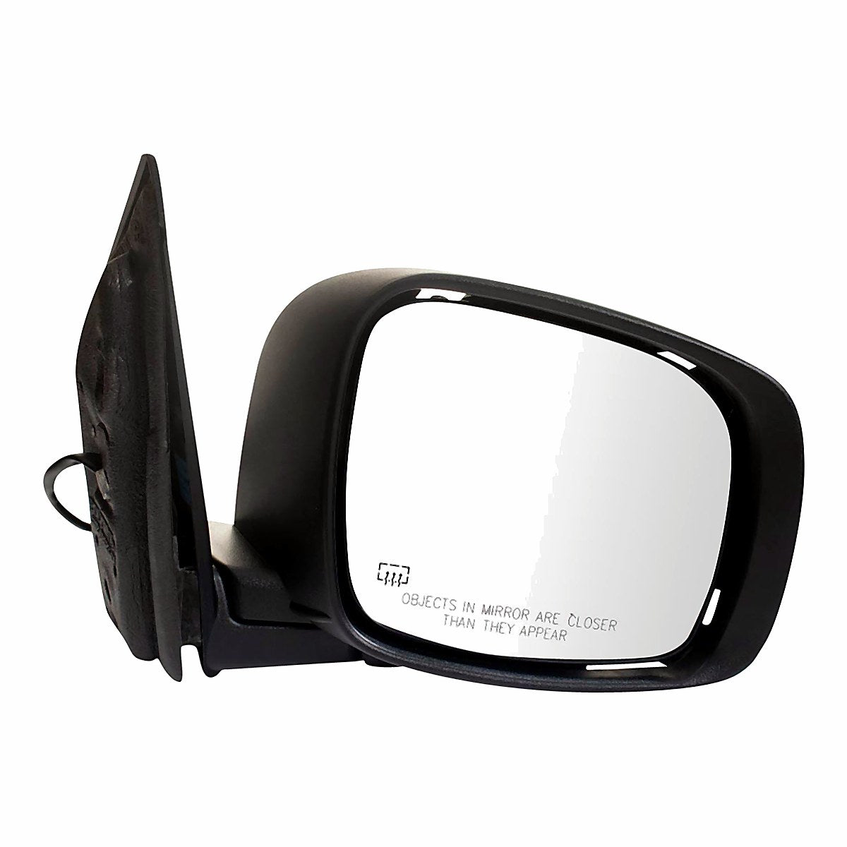 2008-Chry Ler Town Country Rear Passenger Side Door Mirror, ch1321290. Front view.