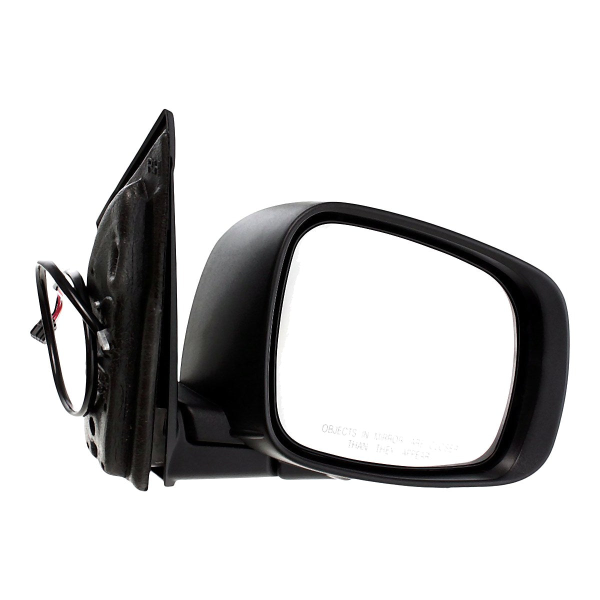 2012-2015 RAM Cargo Van Rear Passenger Side Door Mirror, ch1321291. Front view.