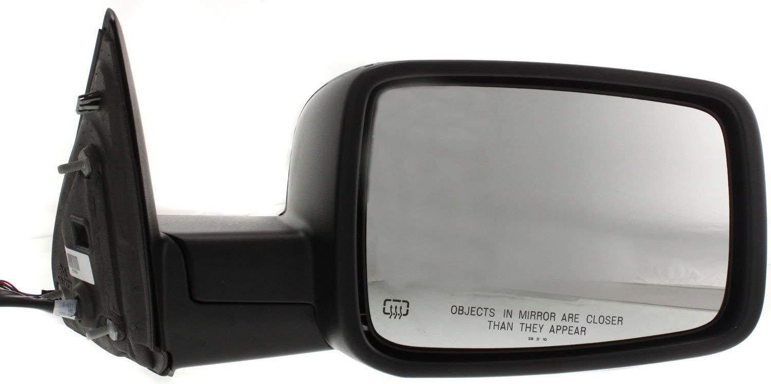 2009-2010 Dodge Ram 1500 Mirror Passenger Side Power , CH1321292. Professional-grade auto body part.