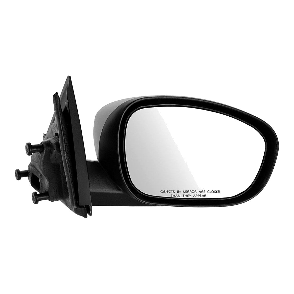 2006-2010 Dodge Charger Rear Passenger Side Door Mirror, ch1321294. Front view.