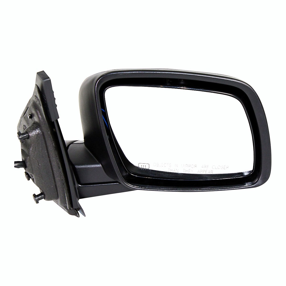 2009-2015 Dodge Journey Rear Passenger Side Door Mirror, ch1321301. Front view.