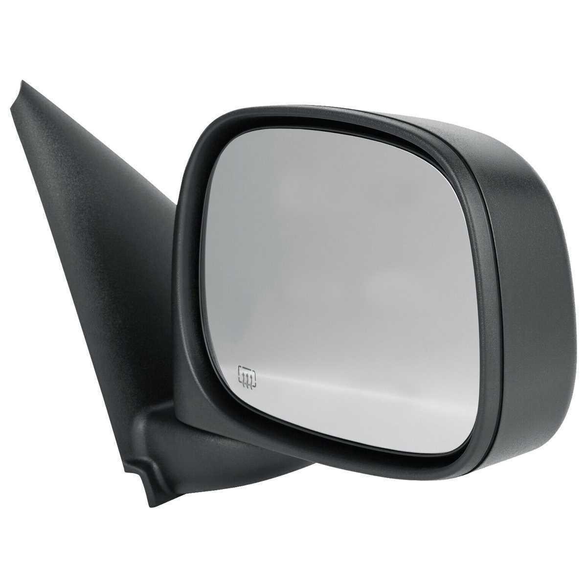 2005-2009 Dodge Ram 2500 Mirror Passenger Side Power , CH1321306. OEM-style replacement.