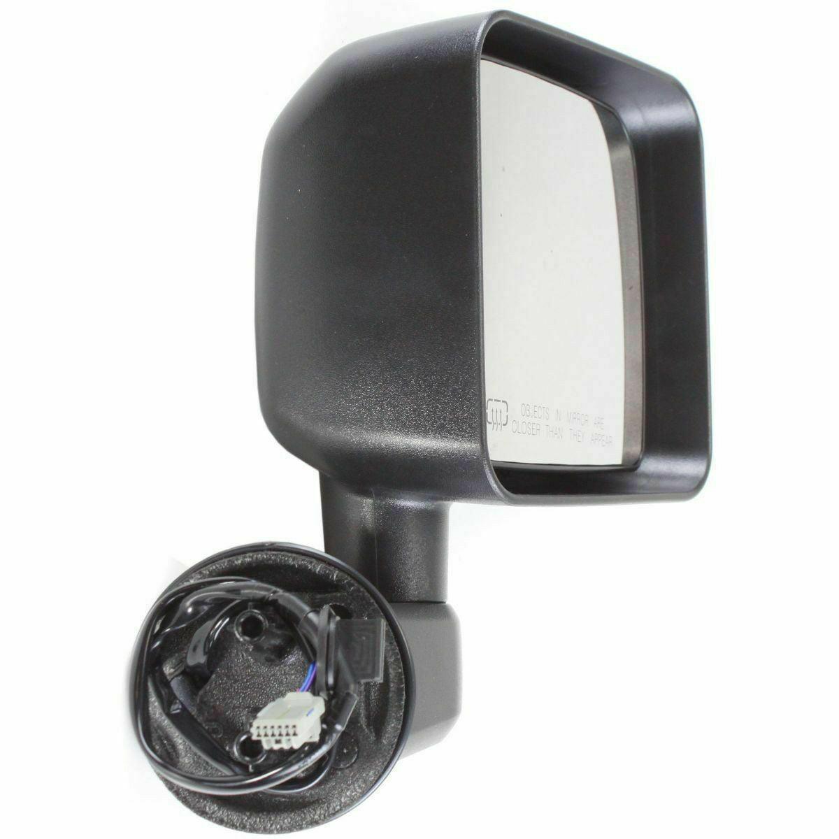 2011-2013 Jeep Wrangler Mirror Passenger Side Power , CH1321319. Lightweight yet durable construction.
