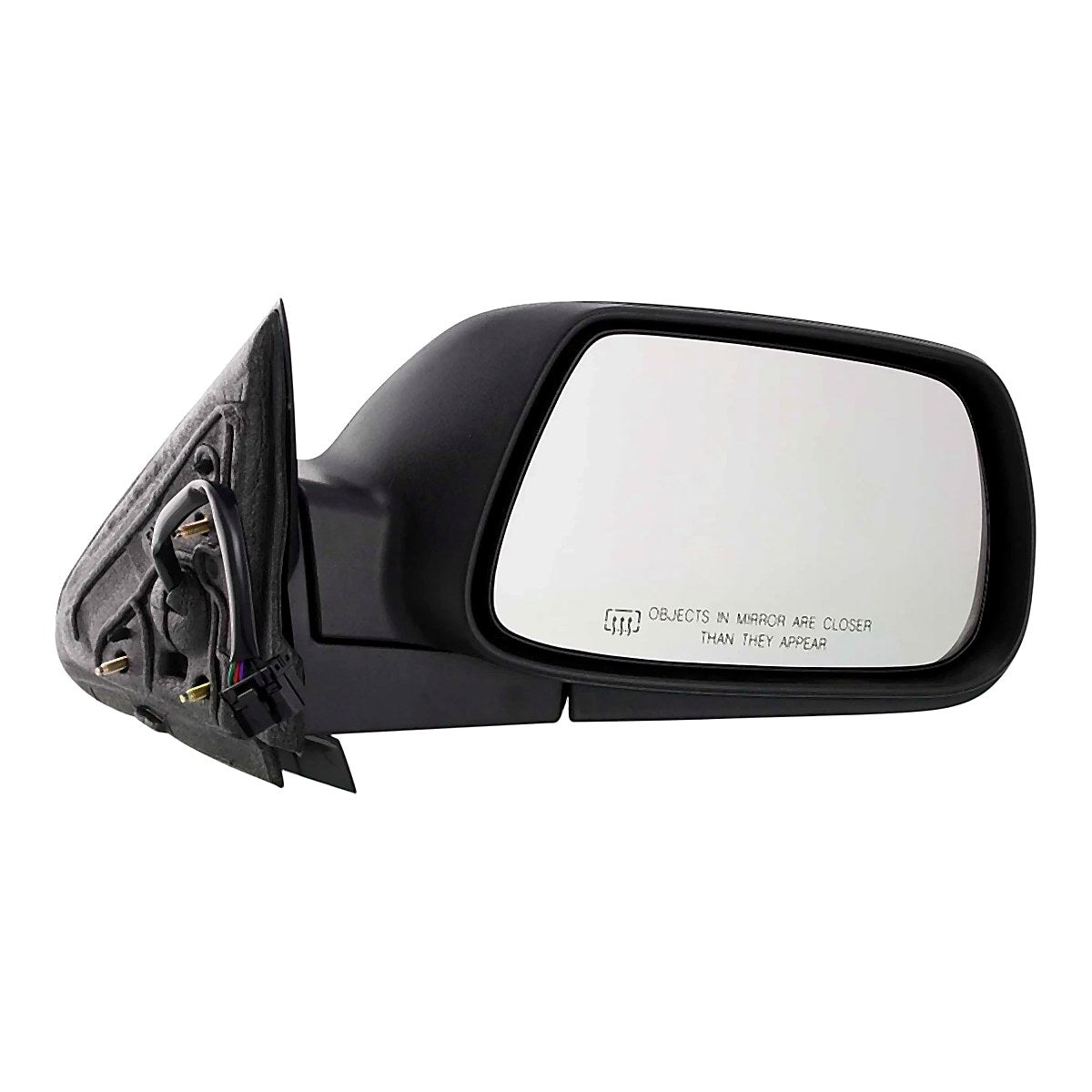 2005-2007 Jeep Grand Cherokee Rear Passenger Side Door Mirror, ch1321321. Front view.