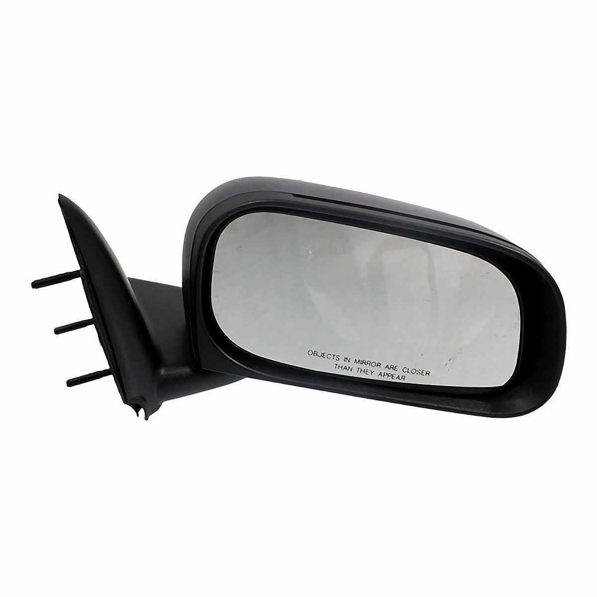 2005-2010 Dodge Dakota Rear Passenger Side Door Mirror, ch1321326. Front view.