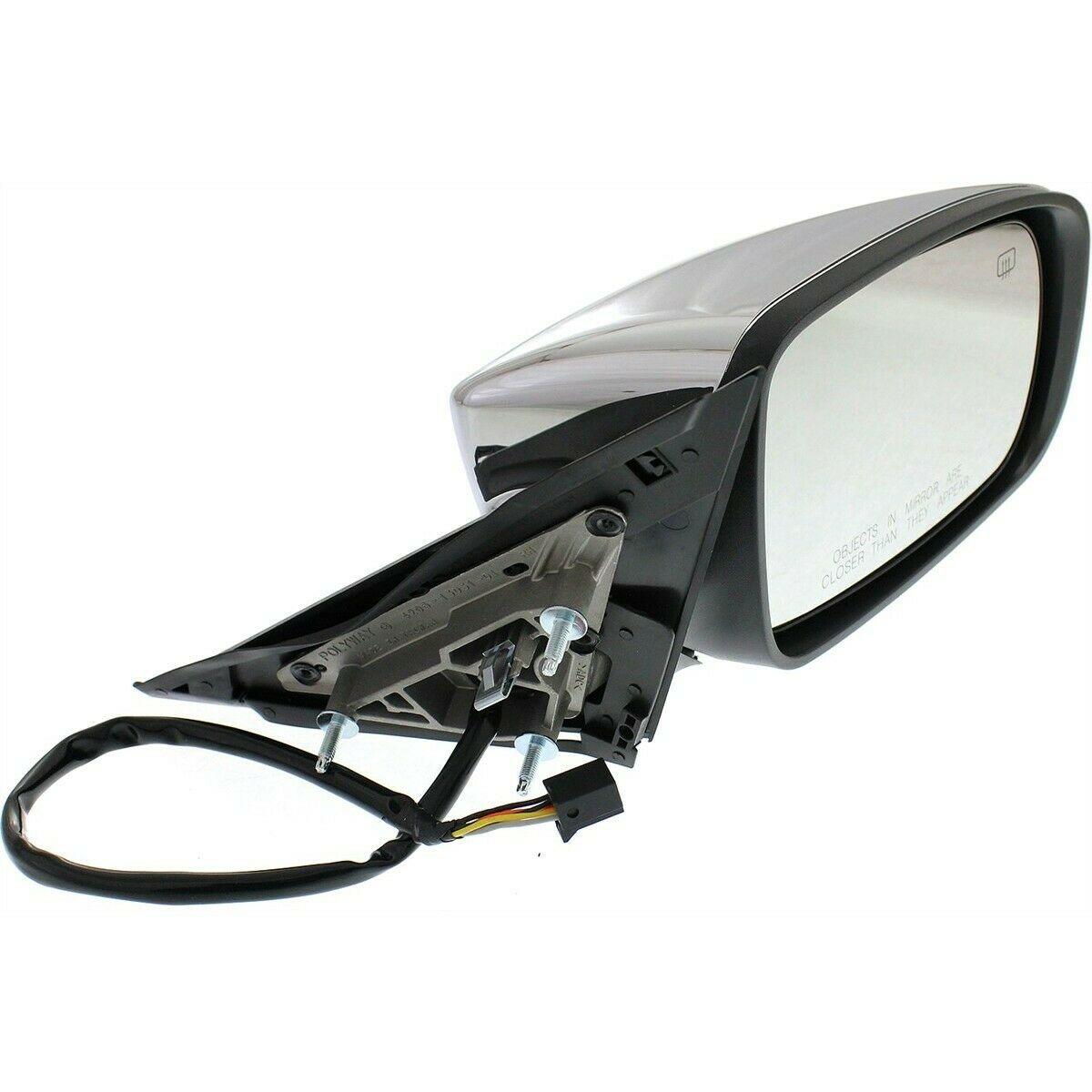 2011-2014 Chrysler 300 Mirror Passenger Side Power , CH1321341. Exact fit for vehicle restoration.