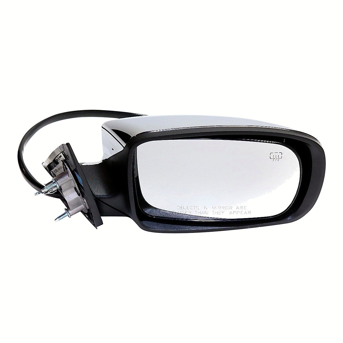 2011-2019 Chrysler 300 Rear Passenger Side Door Mirror, ch1321342. Front view.