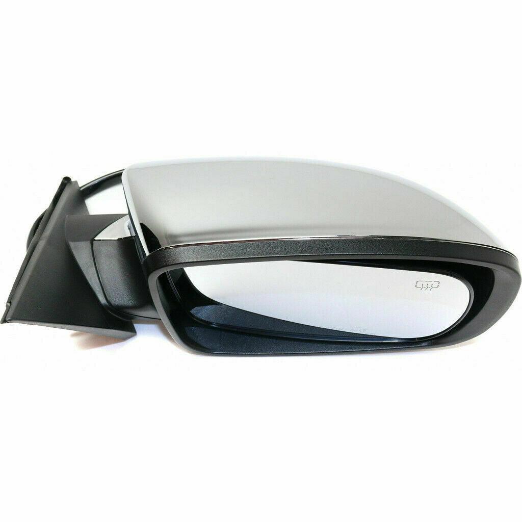 2011-2019 Chrysler 300 Mirror Passenger Side Power , CH1321342. Angle view for visual reference.