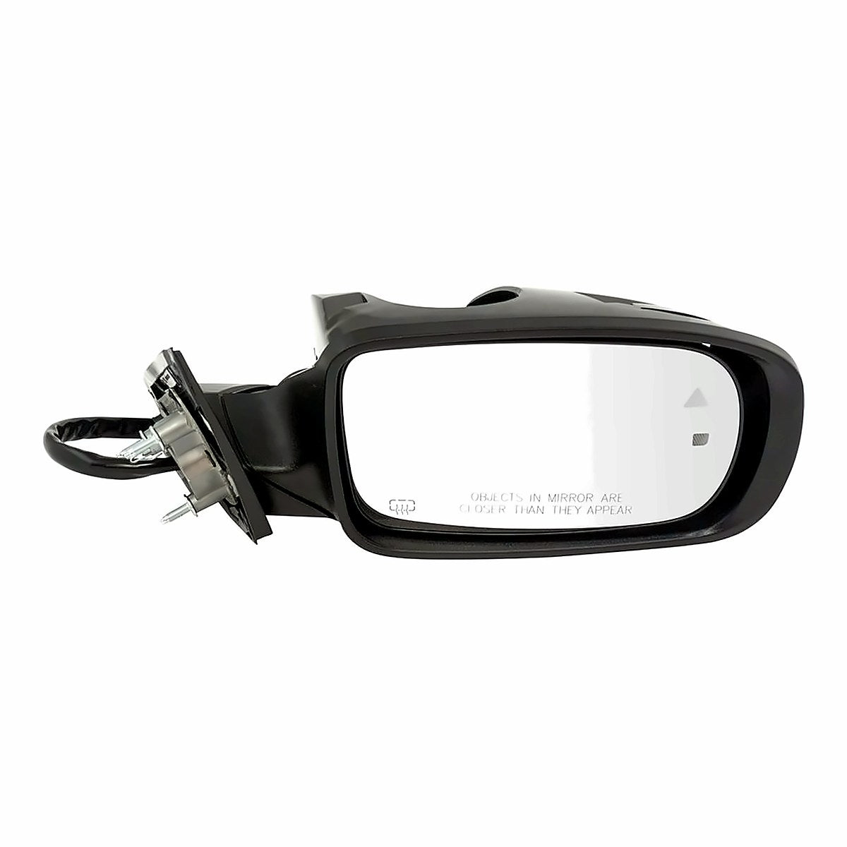 2012-2019 Chrysler 300 Rear Passenger Side Door Mirror, ch1321344. Front view.