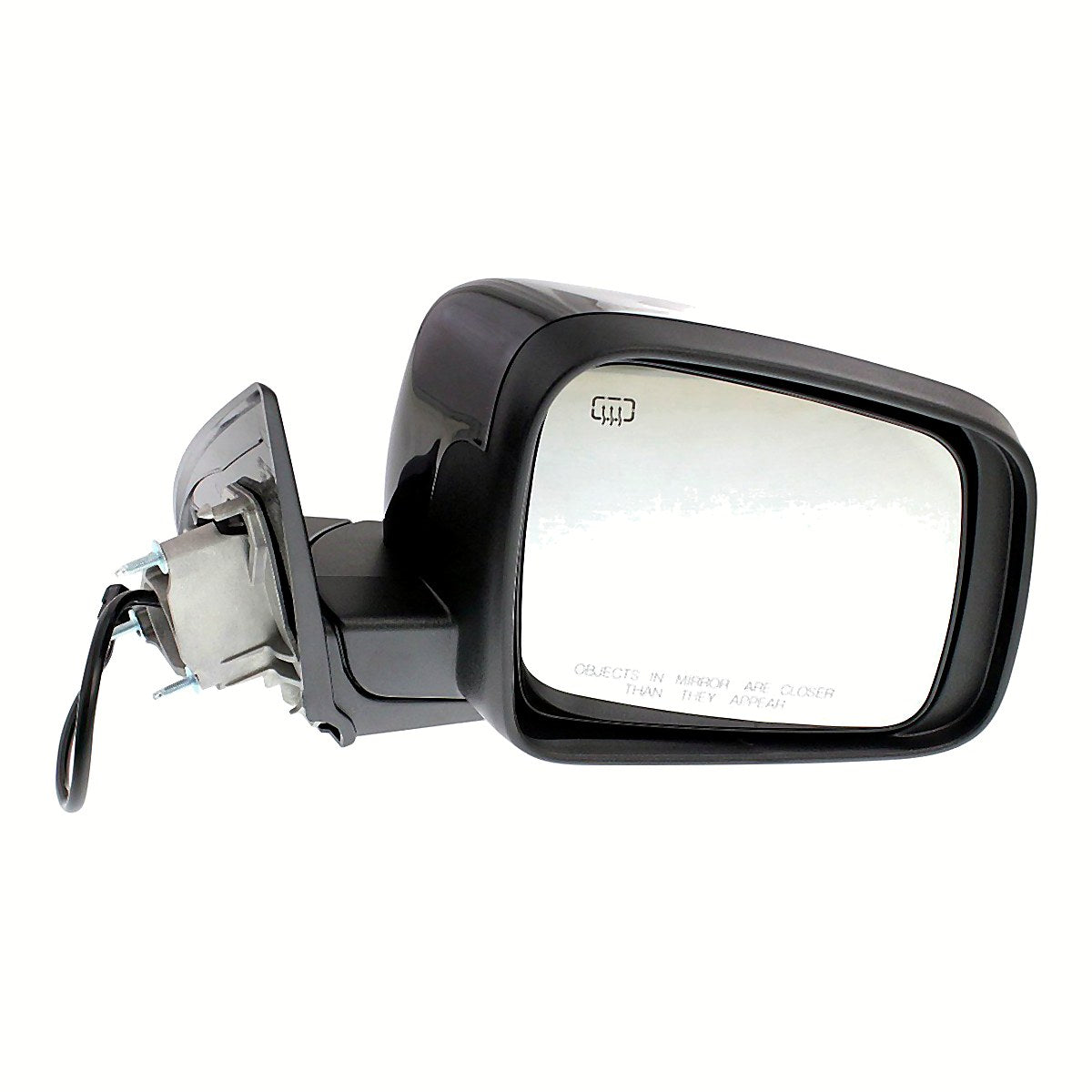 2011-2018 Dodge Durango Rear Passenger Side Door Mirror, ch1321348. Front view.