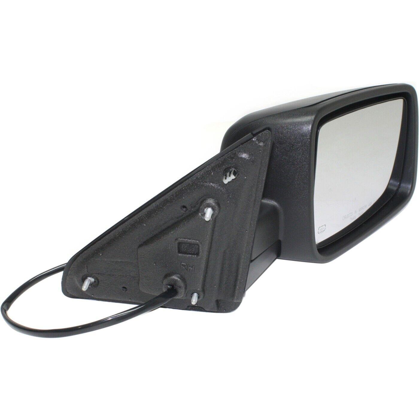 2013-2018 Ram Pickup-1500 Mirror Passenger Side Power , CH1321354. Angle view for visual reference.
