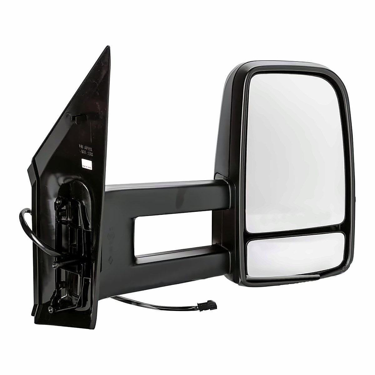 2010-2013 Mercedes Sprinter 2500 Rear Passenger Side Door Mirror, ch1321369. Front view.